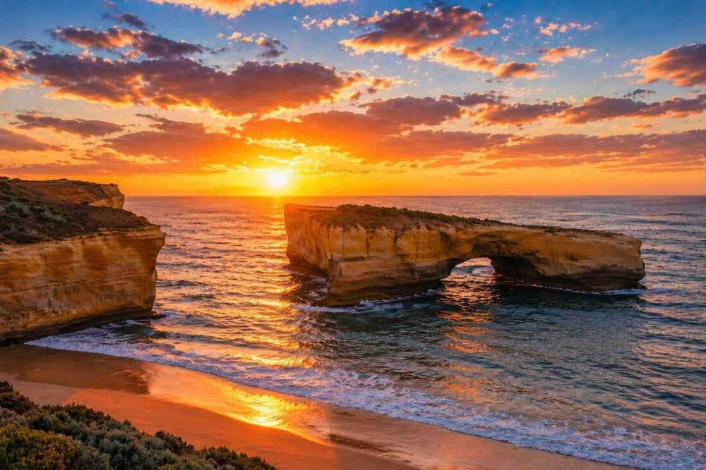 Tour Great Ocean Road & London Bridge: Ngắm Hoàng Hôn Nhuộm Vàng Bờ Biển Huyền Thoại