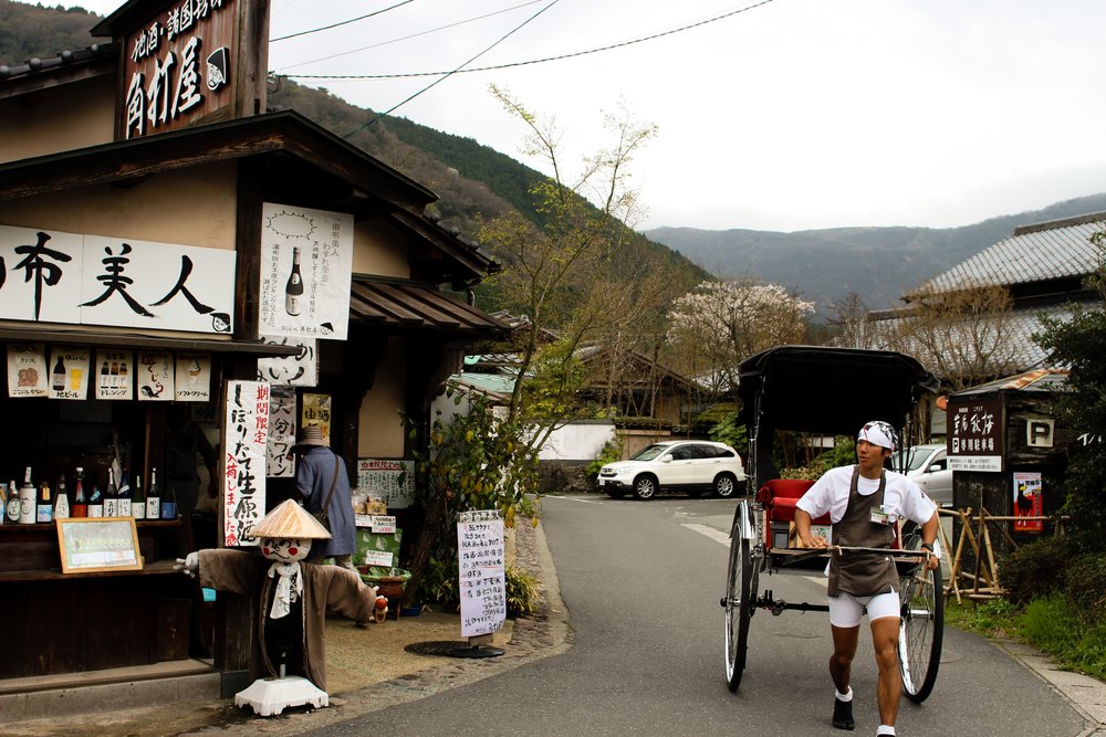 Small town of Yufuin