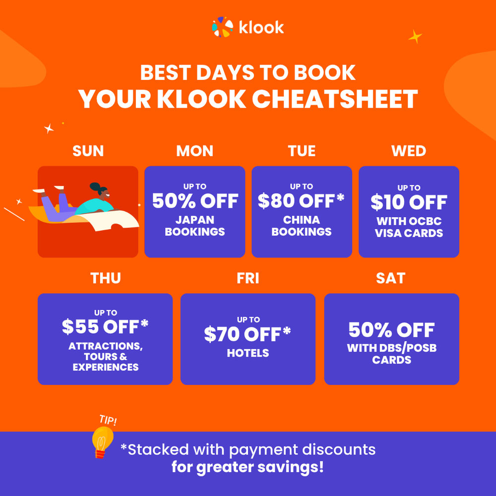 SG - booking cheatsheet