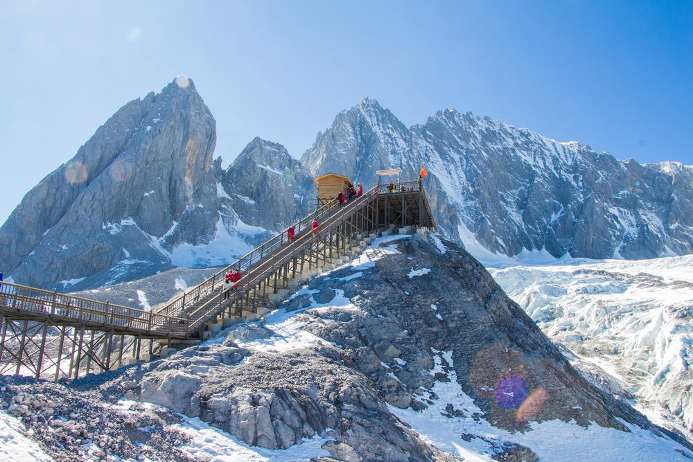 ภูเขาหิมะมังกรหยก (Jade Dragon Snow Mountain)