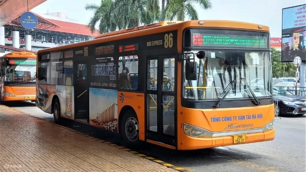 Xe Buýt Nhanh Từ Sân Bay Quốc tế Nội Bài Đến Thành Phố Hà Nội của Transerco