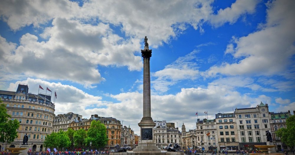 Tầm Nhìn Tuyệt Đẹp Ra Quảng Trường Trafalgar