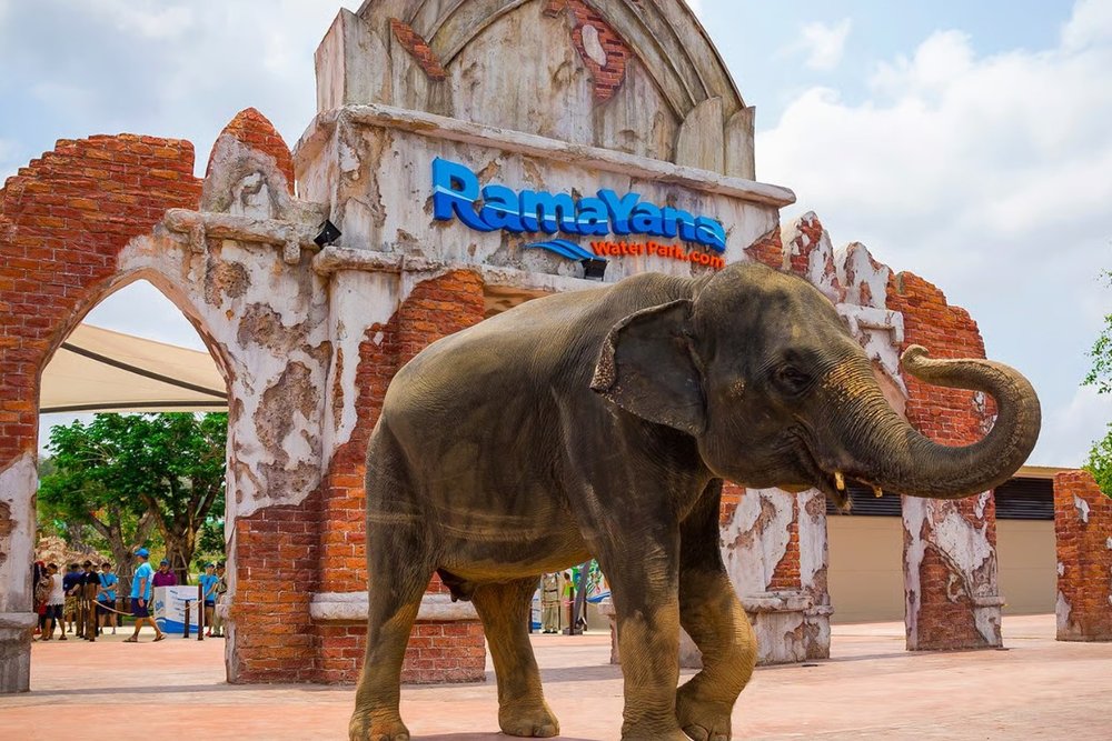 Vé Công Viên Nước Ramayana Pattaya: "Phá Đảo" Công Viên Nước Lớn Nhất Thái Lan