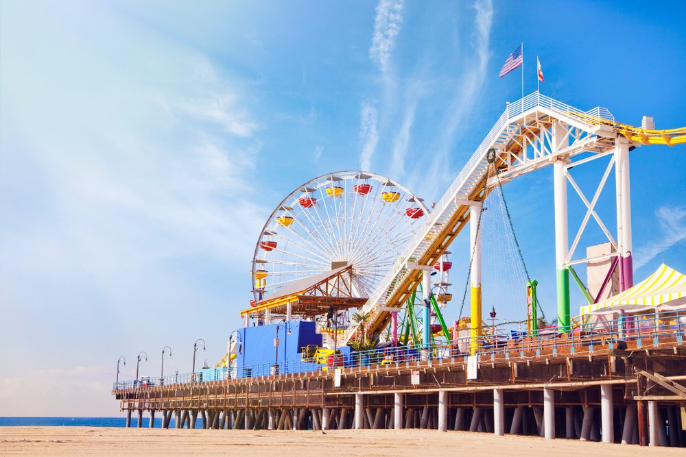 Sáng: Thảnh Thơi Tại Santa Monica Pier