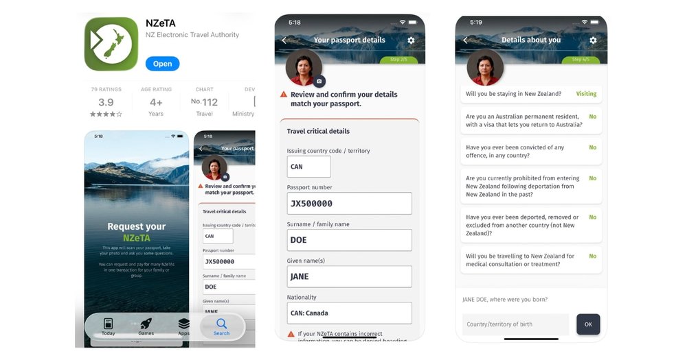 NZeTA App