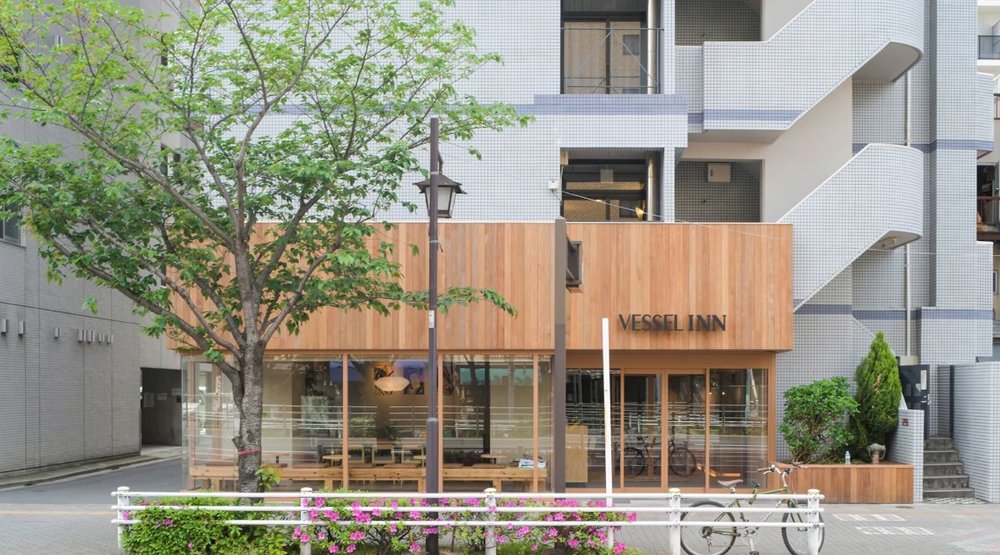 東京淺草筑波快速船舶飯店-外觀