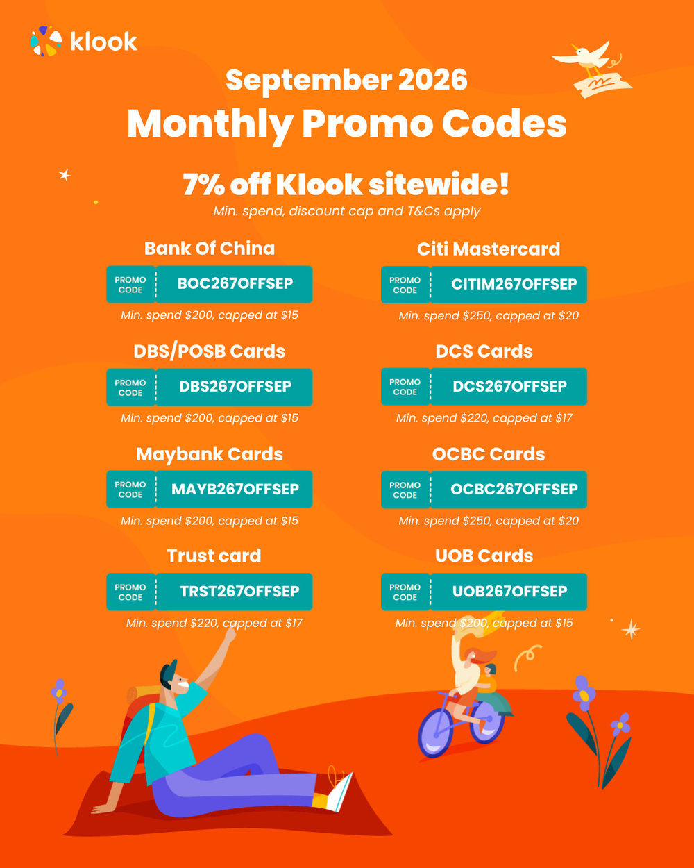 klook promo codes 2026