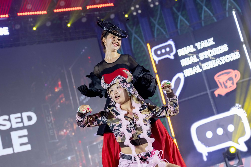 kreators on the runway in kreatorverse