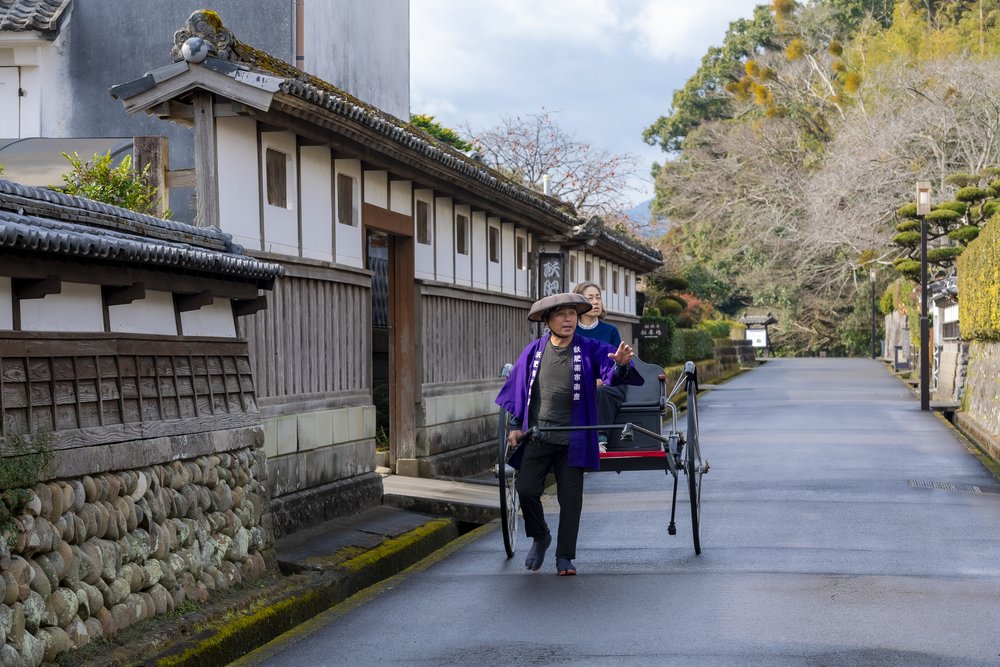 飫肥城下町人力車