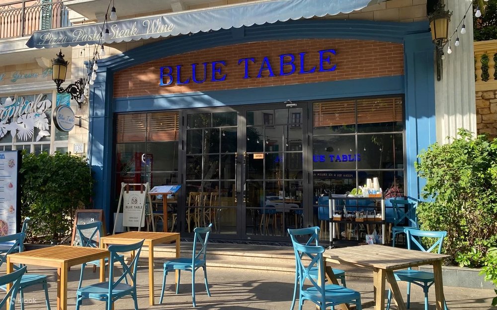 Blue Table - Đổi Vị Với Món Ý Giữa Sunset Town Phú Quốc