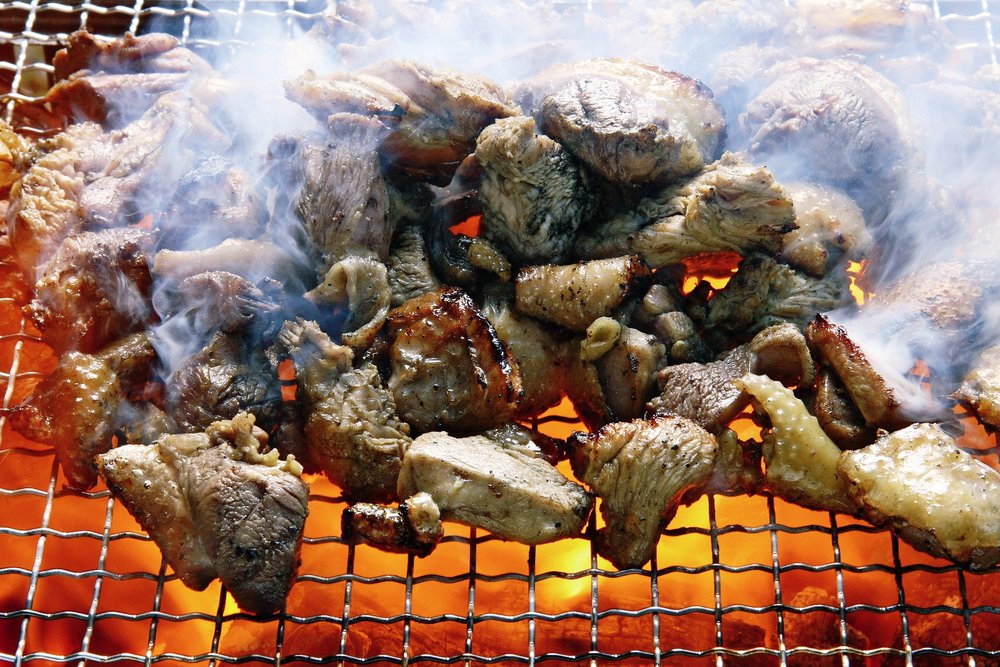 宮崎美食 炭火燒地雞