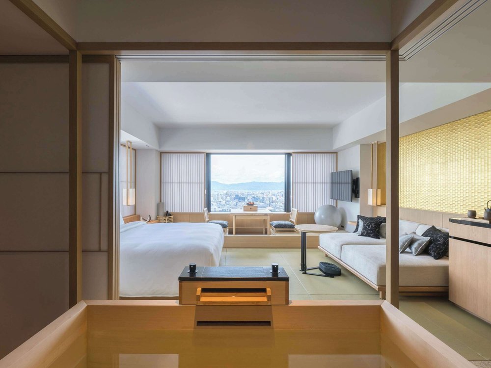 The room at Banyan Tree Higashiyama Kyoto