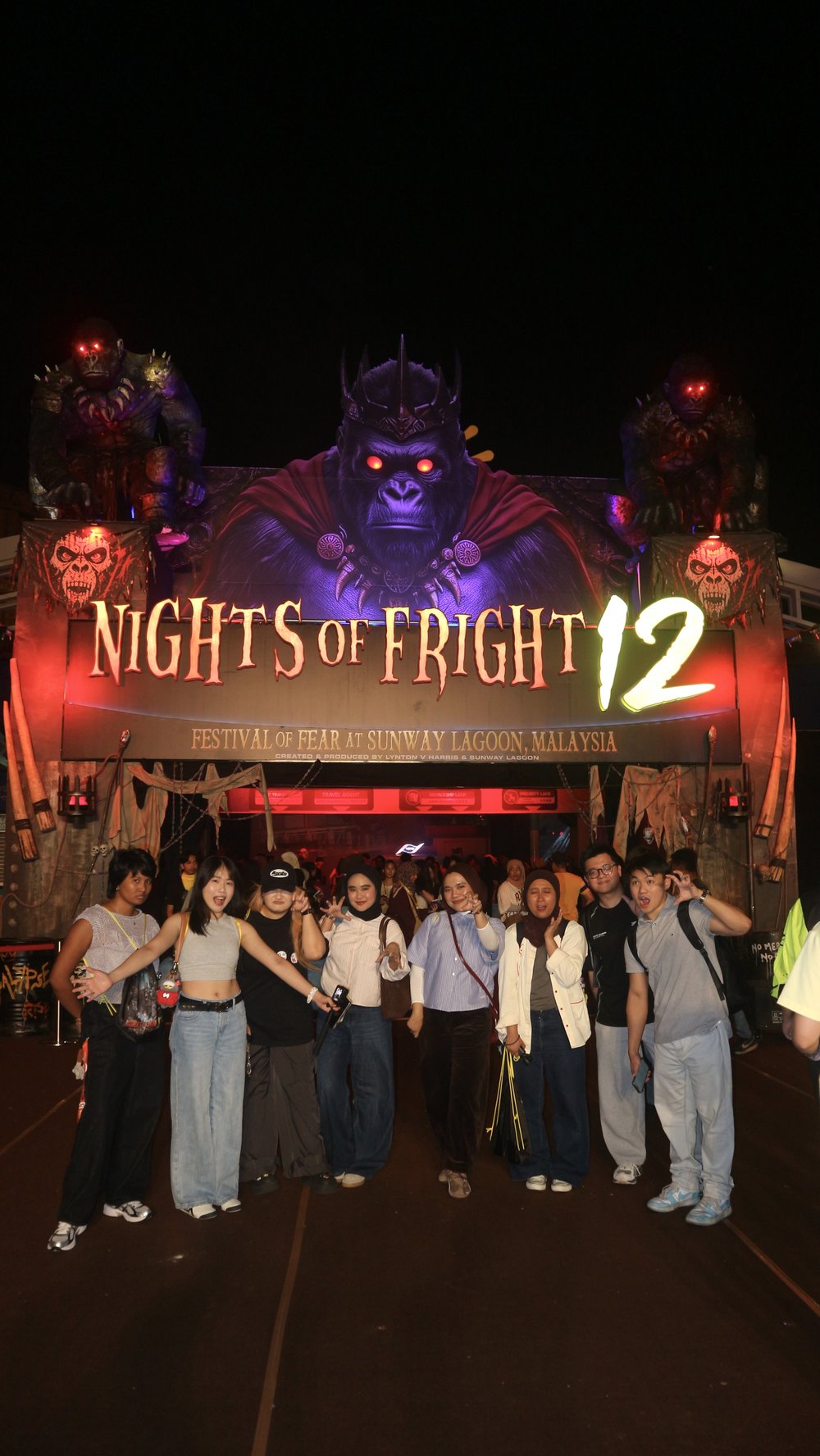 nights of fright 10 entrance