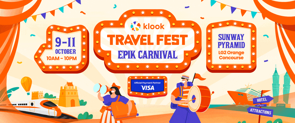 klook travel fest 2026 sunway pyramid