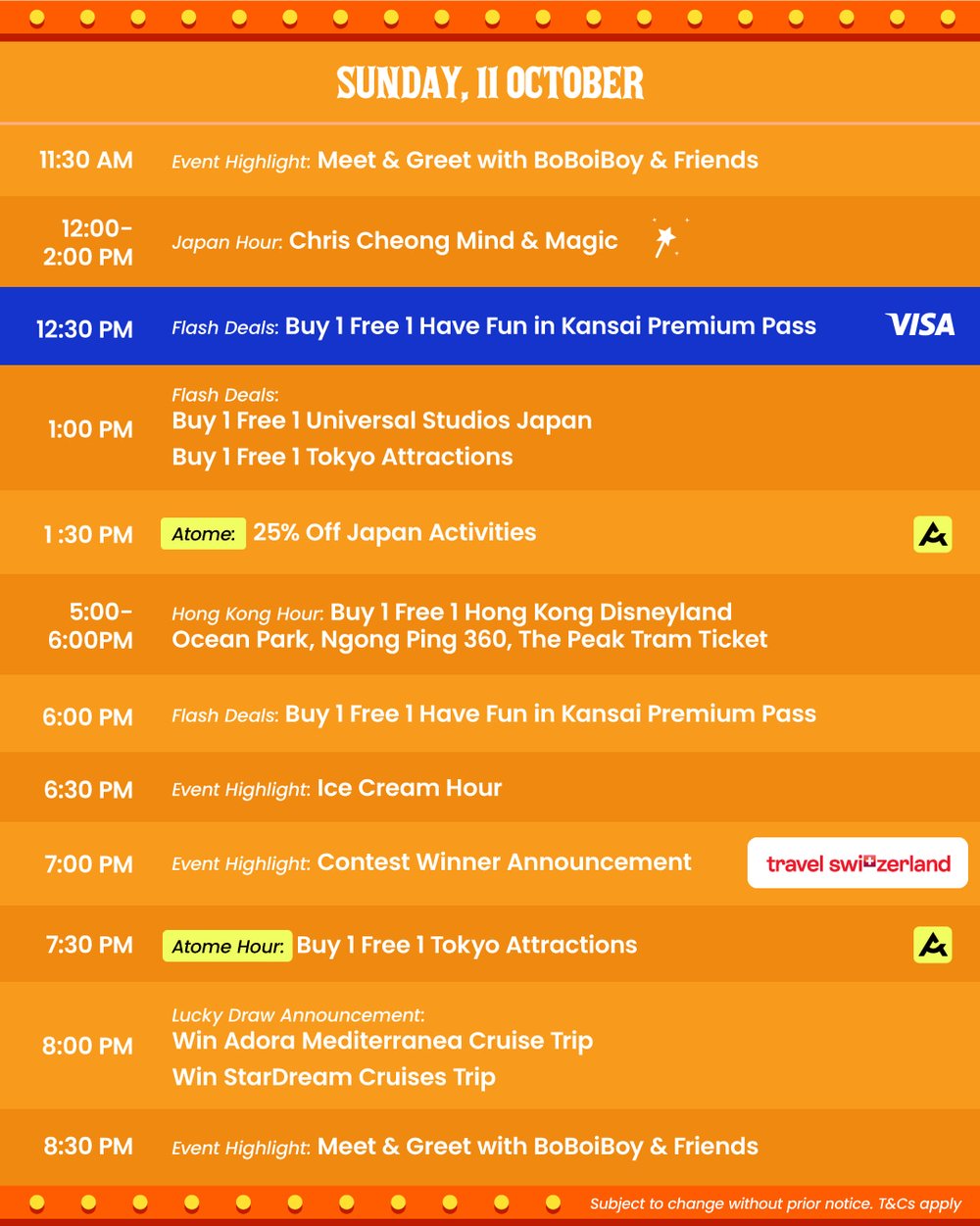 KTF 2026 Day 3 Event Schedule