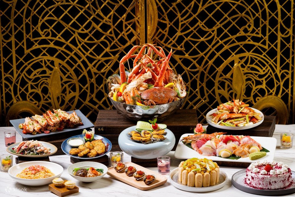 歷山酒店Café A帝王蟹鮑魚盛宴自助晚餐