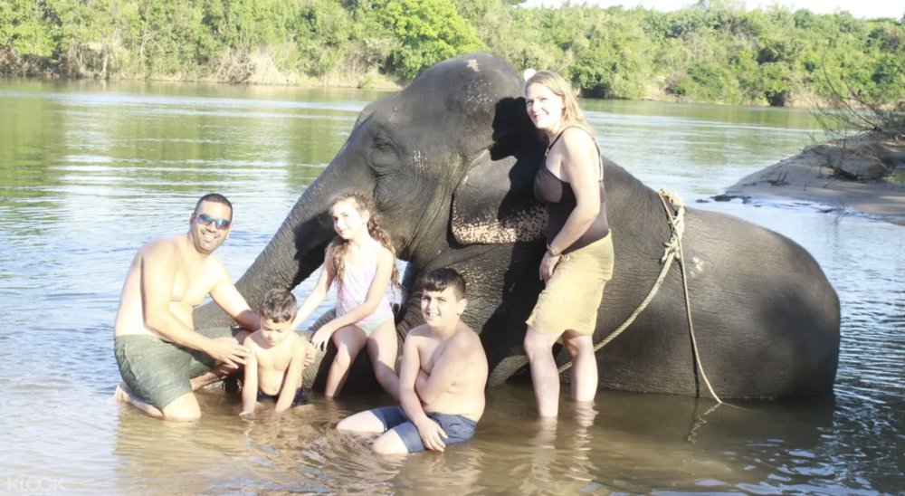 ปางช้างเผือก กาญจนบุรี