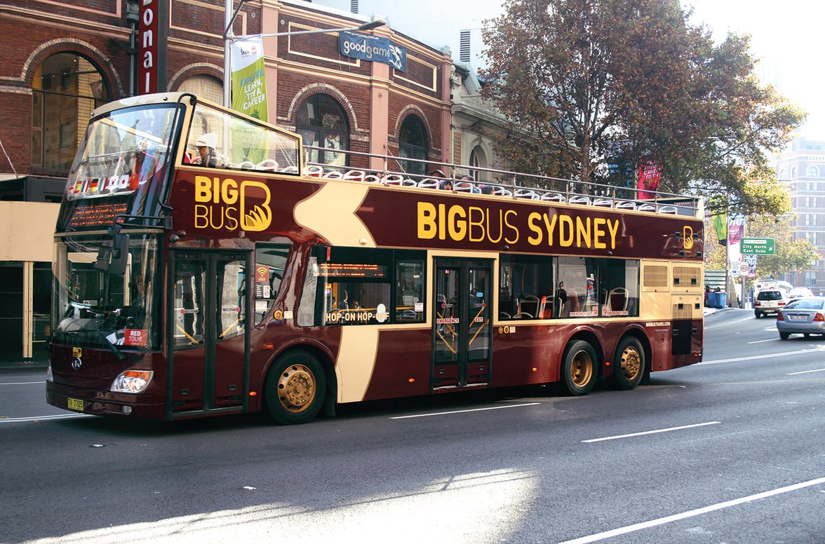 シドニーオープントップバス乗り降り自由観光ツアー（Big Bus提供
