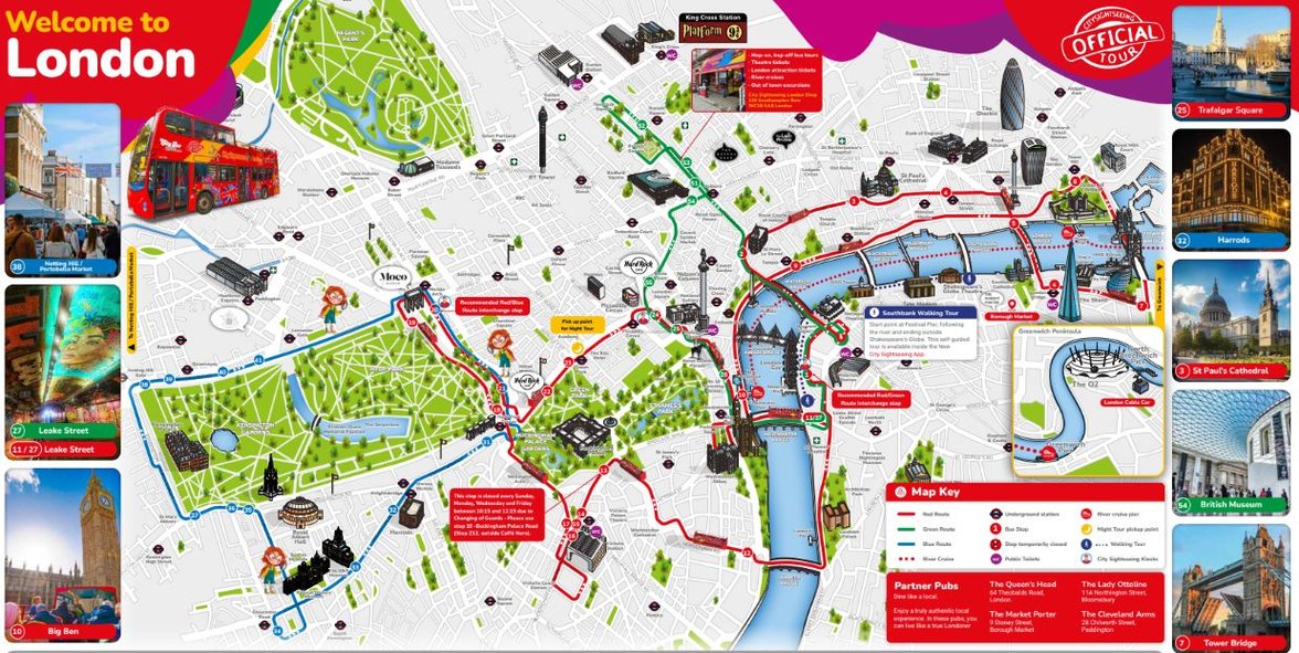 London map 2026