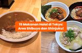 15 Makanan Halal di Tokyo: Area Shibuya dan Shinjuku!