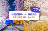 韓國櫻花花期2026｜首爾、釜山、大邱、濟州38大賞櫻景點！附交通、最佳櫻花期