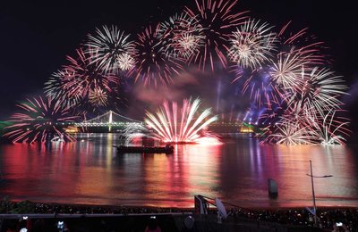 2017 釜山煙火節 10月登場! 來去廣安大橋看世界級煙火秀吧!