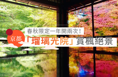 【日本紅葉2019】春秋限定一年開兩次!京都「瑠璃光院」賞楓絕景