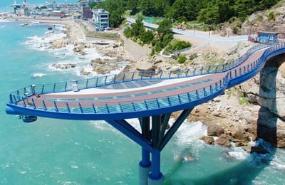 【韓國自由行】釜山旅遊景點-4大天空步道完整攻略評比|松島、五六島、青沙浦踏石展望台、影島天空觀景台