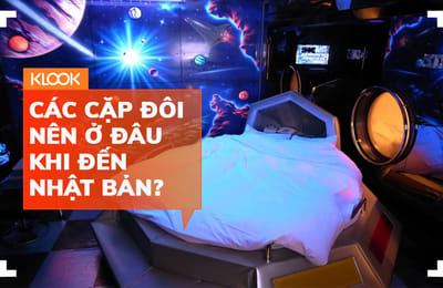 10 khách sạn táo bạo tại Nhật Bản dành cho các cặp đôi