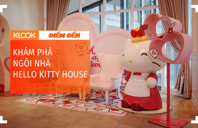 Sống lại thuở thơ bé tại Hello Kitty House ở Bangkok