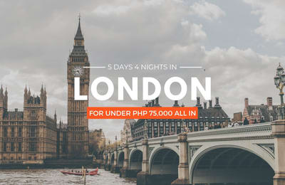 Ballin’ On A Budget: 5D4N in London, UK For Under Php 75,000!