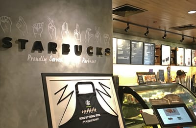 Learn Your Favourite Drink In Sign Language At This Starbucks In Bangsar, Malaysia