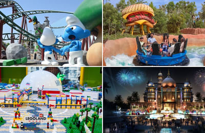 Visit 4 of Dubai’s Best Theme Parks For Just USD140!