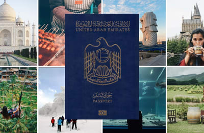 UAE Passport Holders Can Now Visit These 100+ Countries Visa-Free!