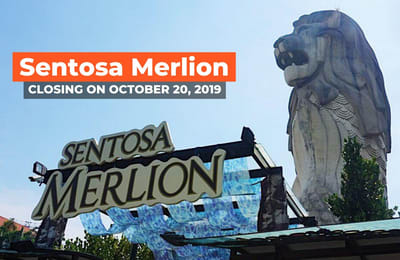 You Have Until 20 October To See The Iconic Merlion in Sentosa