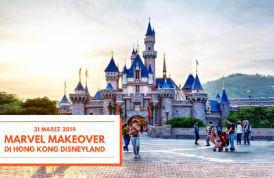 Ada Marvel-Makeover di Hong Kong Disneyland!