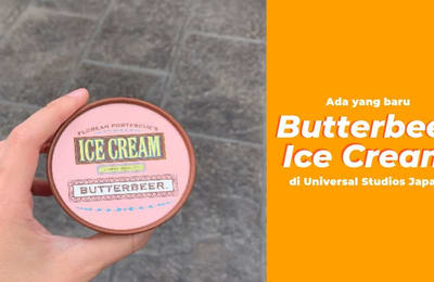 Butterbeer Ice Cream Sekarang Ada di Universal Studios Japan