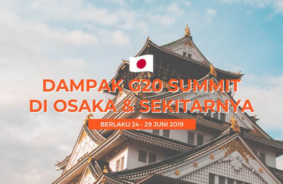 Keamanan Osaka Semakin Ketat di Juni 2019 Dikarenakan G20 Summit