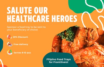 Support Our Healthcare Heroes: Sponsor a Food Tray for a Hospital Beneficiary of Your Choice