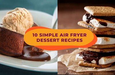 Simple Recipes For Desserts Like Lava Cake And Churros To Make With Your Air Fryer