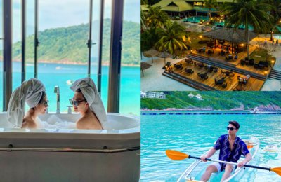 Swim With Turtles And Soak In An Ocean-Facing Tub At The Taaras Beach & Spa Resort