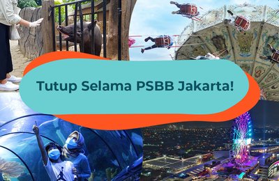 UPDATE: Daftar Tempat Wisata yang Kembali Tutup karena PSBB Jakarta