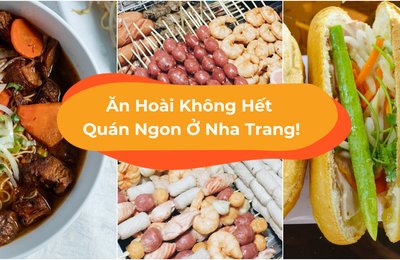 No Căng Bụng Với 12 Quán Ăn Nha Trang Ngon - Bổ - Rẻ