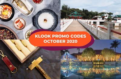 Klook Promos October 2020 : Up to 67% Off Staycations, 1-For-1 Deals & More
