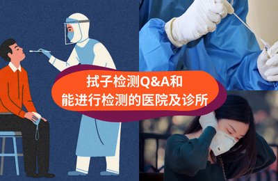 所有关于进行COVID-19拭子检测必须知道的事以及哪里可以进行检测的地点!