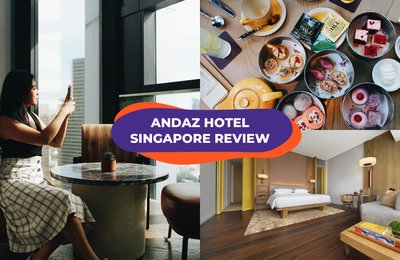 Andaz Hotel Singapore Staycation Review: Rooftop Garden Bar, Infinity View Pool & Pink High Tea Sets