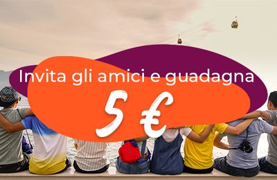 Invita gli amici ad usare Klook e guadagni 5€