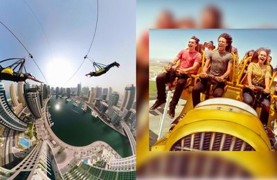 Not for the faint of heart! Thrilling rides in Dubai for the adventurous spirit
