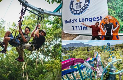 ESCAPE Penang Unveils New Star Attraction: The Longest Zip Coaster In The World!