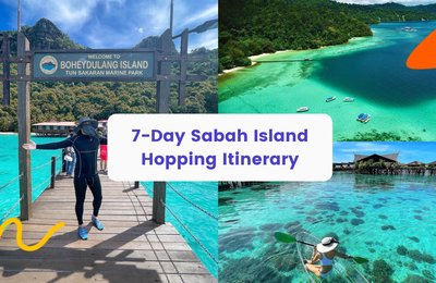 7D6N Sabah Island Hopping Itinerary: Explore Sabah's Best Islands In Just 7 Days!